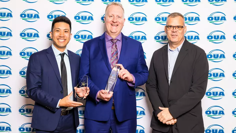 Rod Mawhood wins OUA award